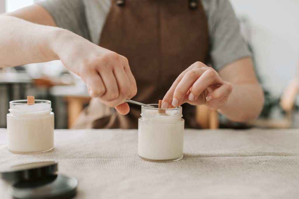 DIY emergency candles